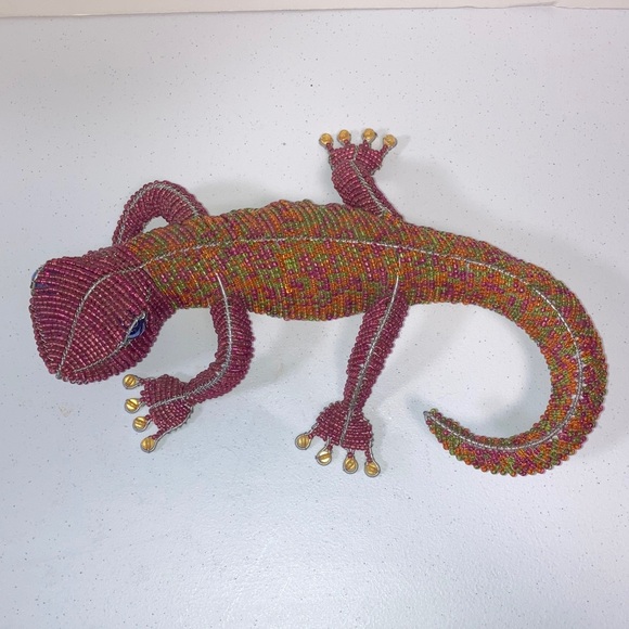 Beaded Lizard Decor - Picture 4 of 9